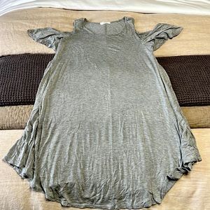 Short Sleeved Dress (with scooped out opening on sleeves)